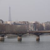 Le Seinne with Eiffel Tower