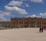 Château de Versailles from behind